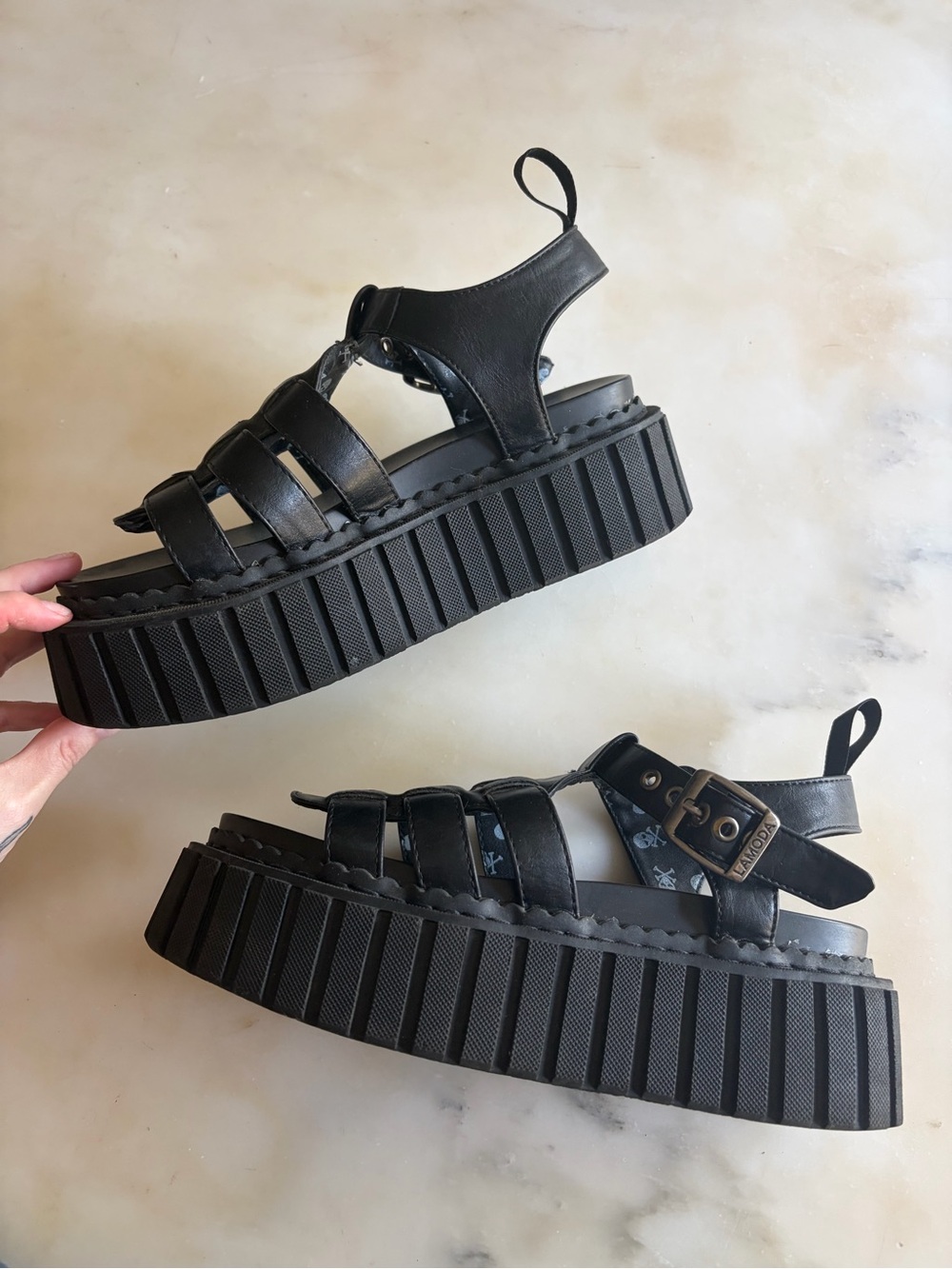 Exile Chunky Creeper Sandals